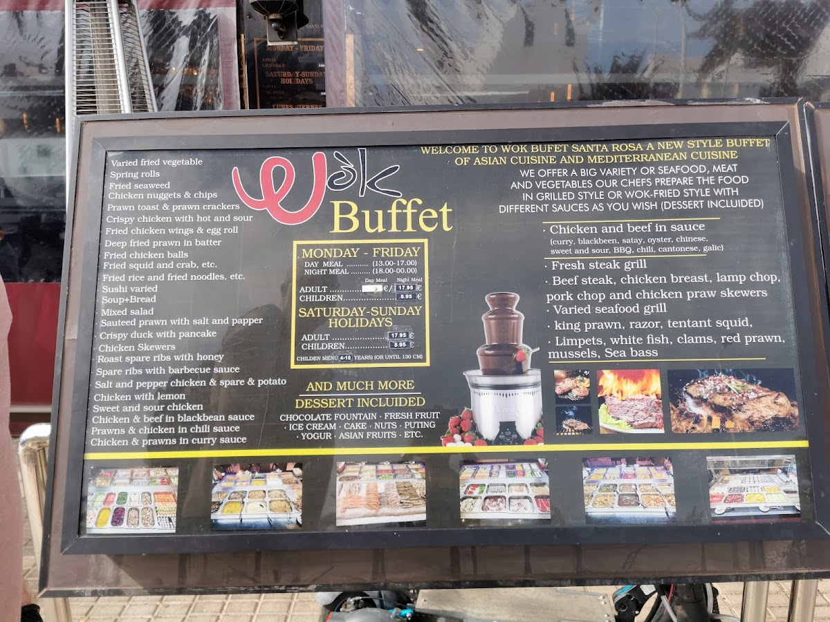 Wok Santa Rosa Menu - Image 1